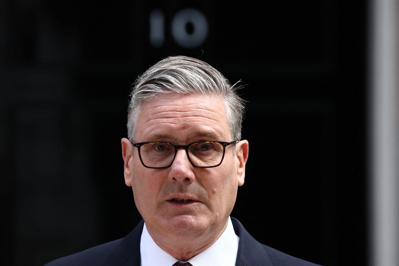 Keir Starmer kertoi päätöksestään aamupäivällä.