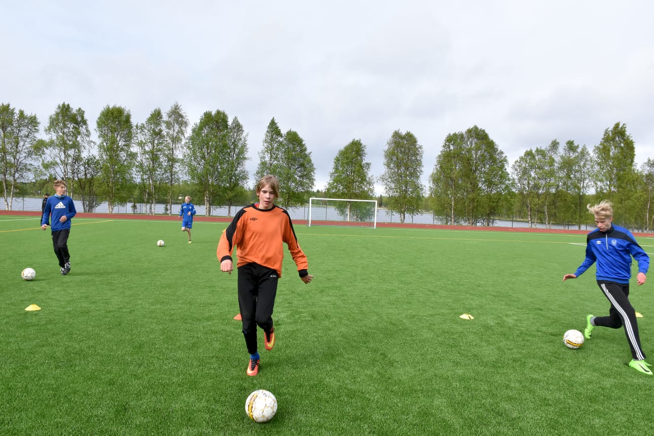 Maalivahti Severi Määttä tähtää kalottimaajoukkueeseen.