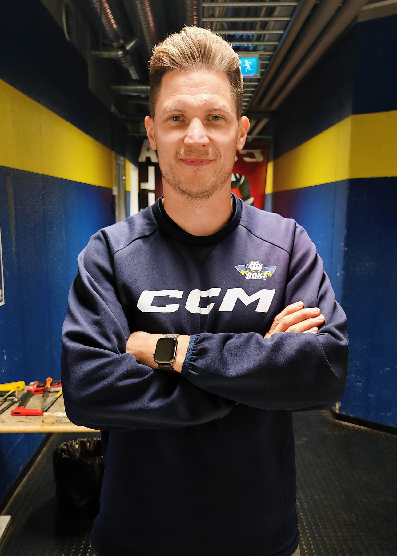 Antti Erkinjuntti on tällä hetkellä unelmatyössään Rovaniemen Kiekon Mestis-joukkueen valmentajana – samassa seurassa, jossa hänen uransa sai alkunsa.