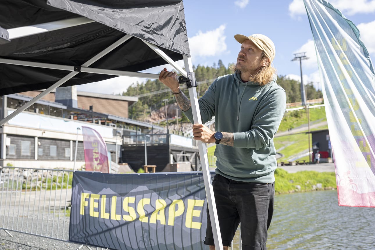 Samuli Hiltunen on ollut mukana Fellscape gravel-pyöräilytapahtumissa alusta alkaen.