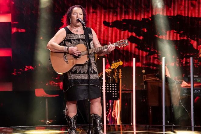 Kauhavalainen Marjut Portin on mukana The Voice of Finland -kilpailun 10. kauden Ääni ratkaisee -vaiheessa. Finaali käydään maalis-huhtikuun vaihteessa. KUVA: SAKU TIAINEN