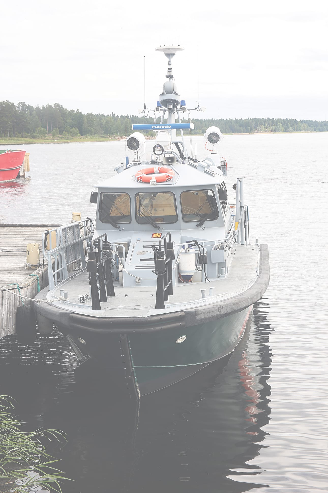 Merivartioston tukikohta on Virpiniemessä.