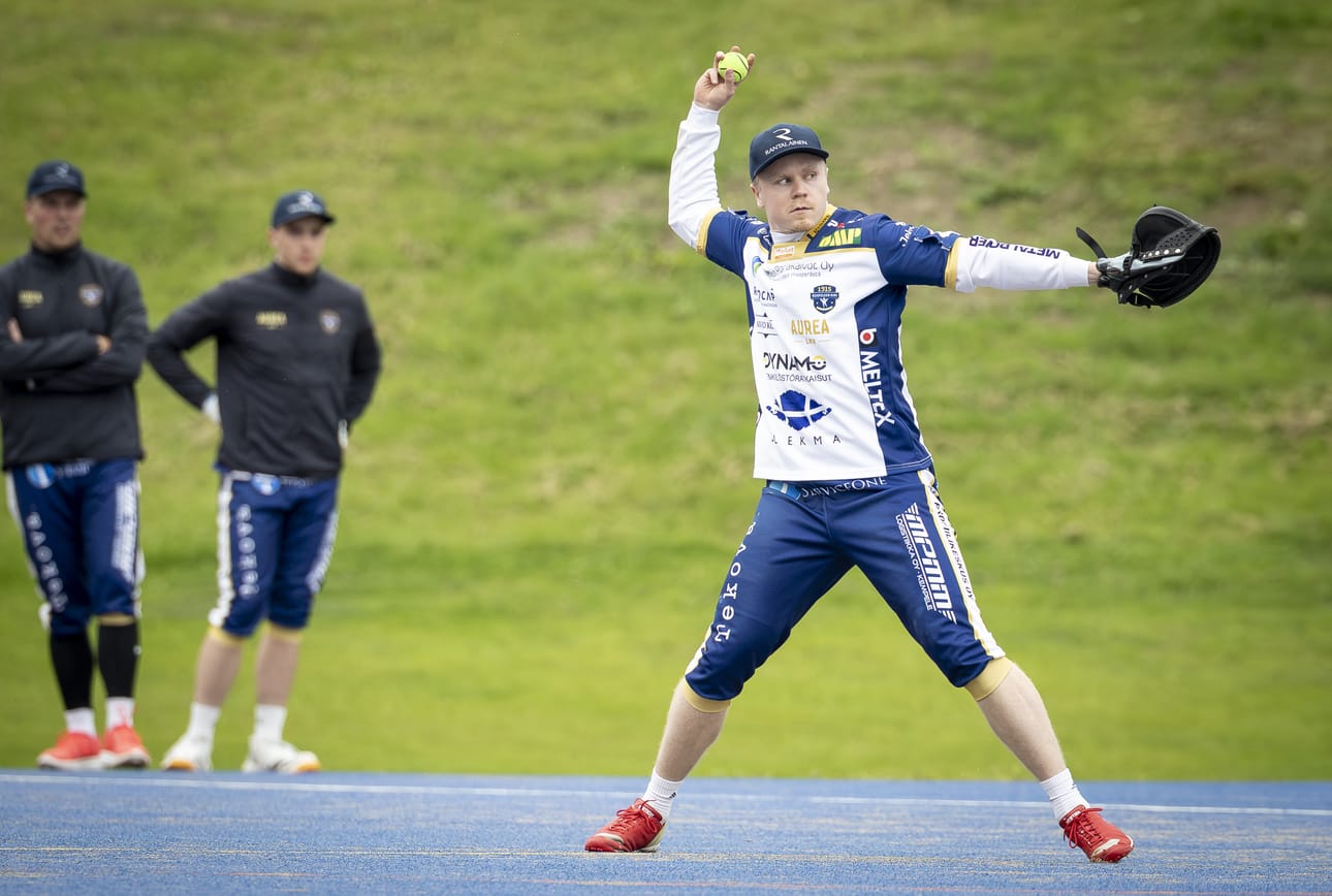KeKi:n Tuukka Sarkkinen oli vahvalla pelipäällä.
