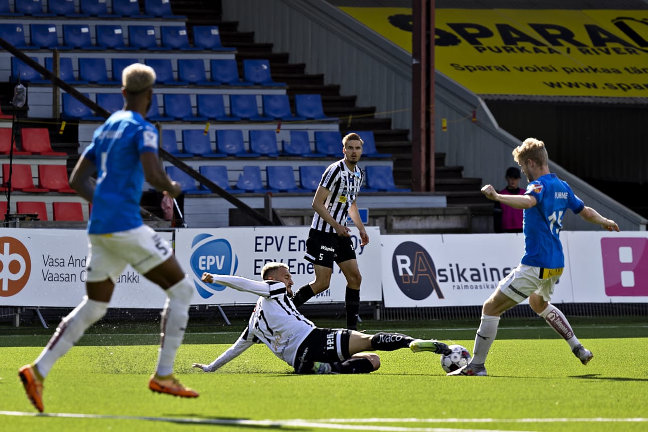 VPS joutui taipumaan 3-3 tasatulokseen.