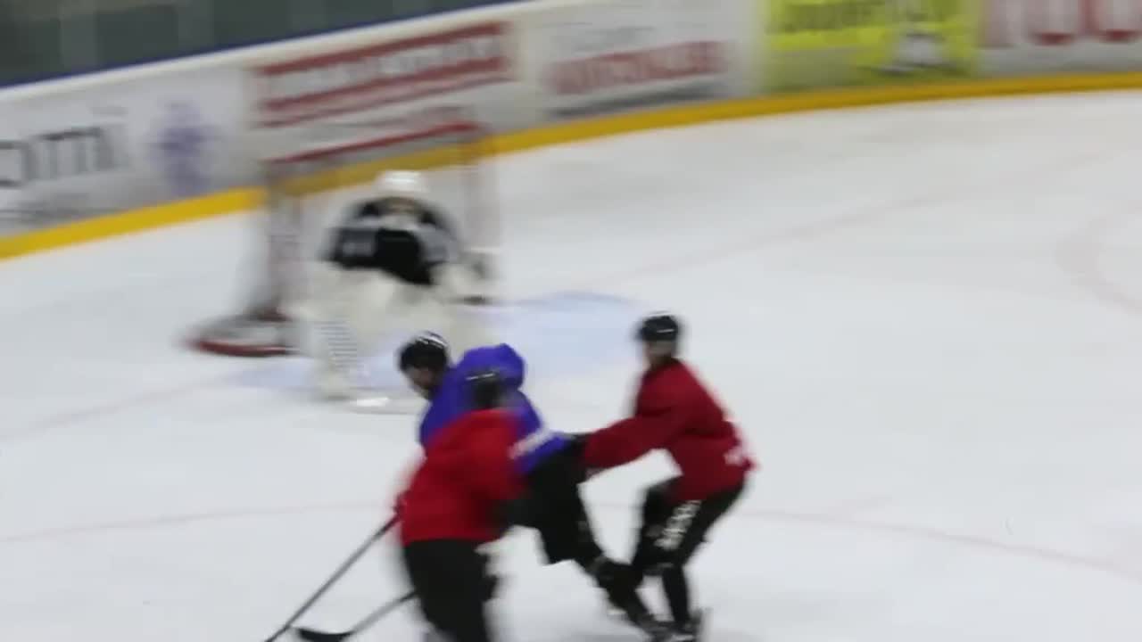 Raahe-Kiekon harjoitukset