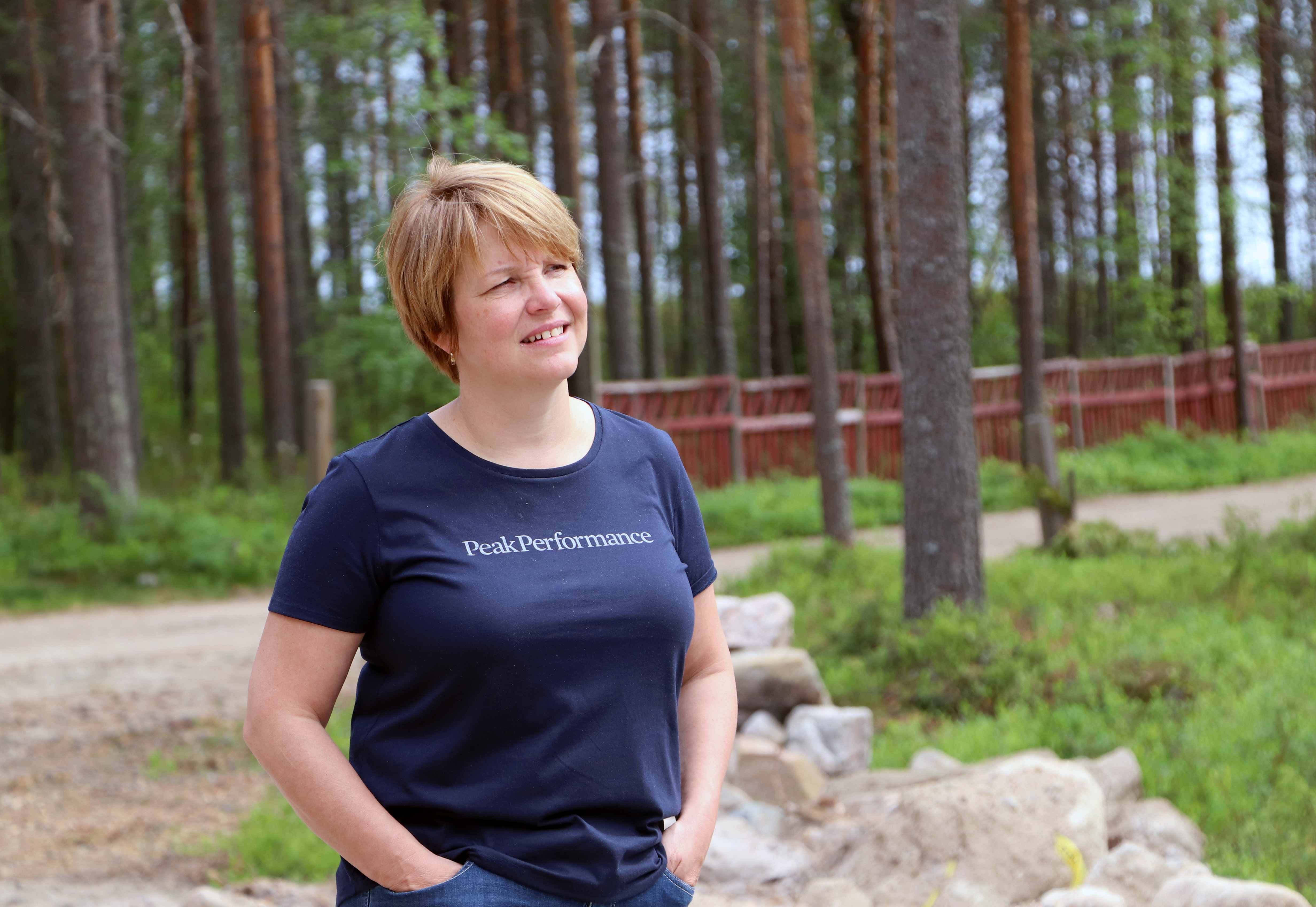 <p>Kunhan tämä on valmiina ja koronatilanne hyvä, pidetään avajaisjuhlat, tuumii Kirsi Isomursu.</p>