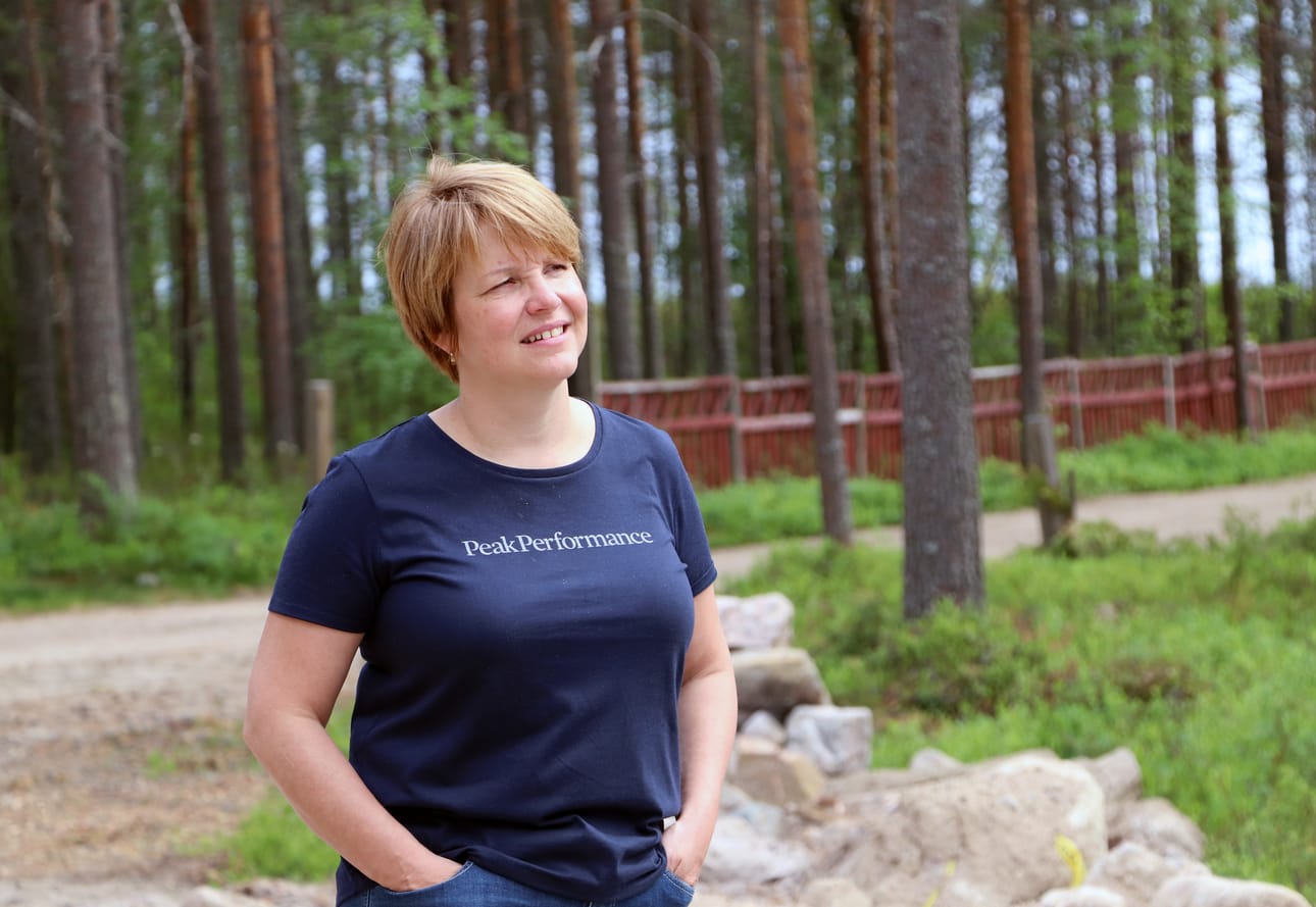 Kunhan tämä on valmiina ja koronatilanne hyvä, pidetään avajaisjuhlat, tuumii Kirsi Isomursu.