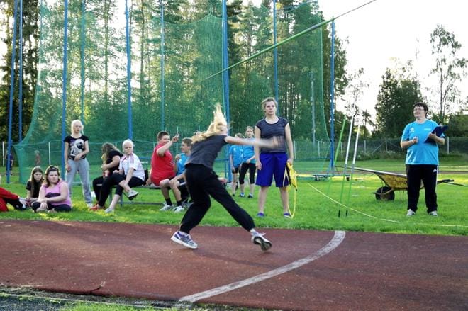 Soinin Hippo cupin viimeinen osakilpailu kisailtiin hyvissä olosuhteissa keskusurheilukentällä. Arkistokuva: Aarre Löytömäki