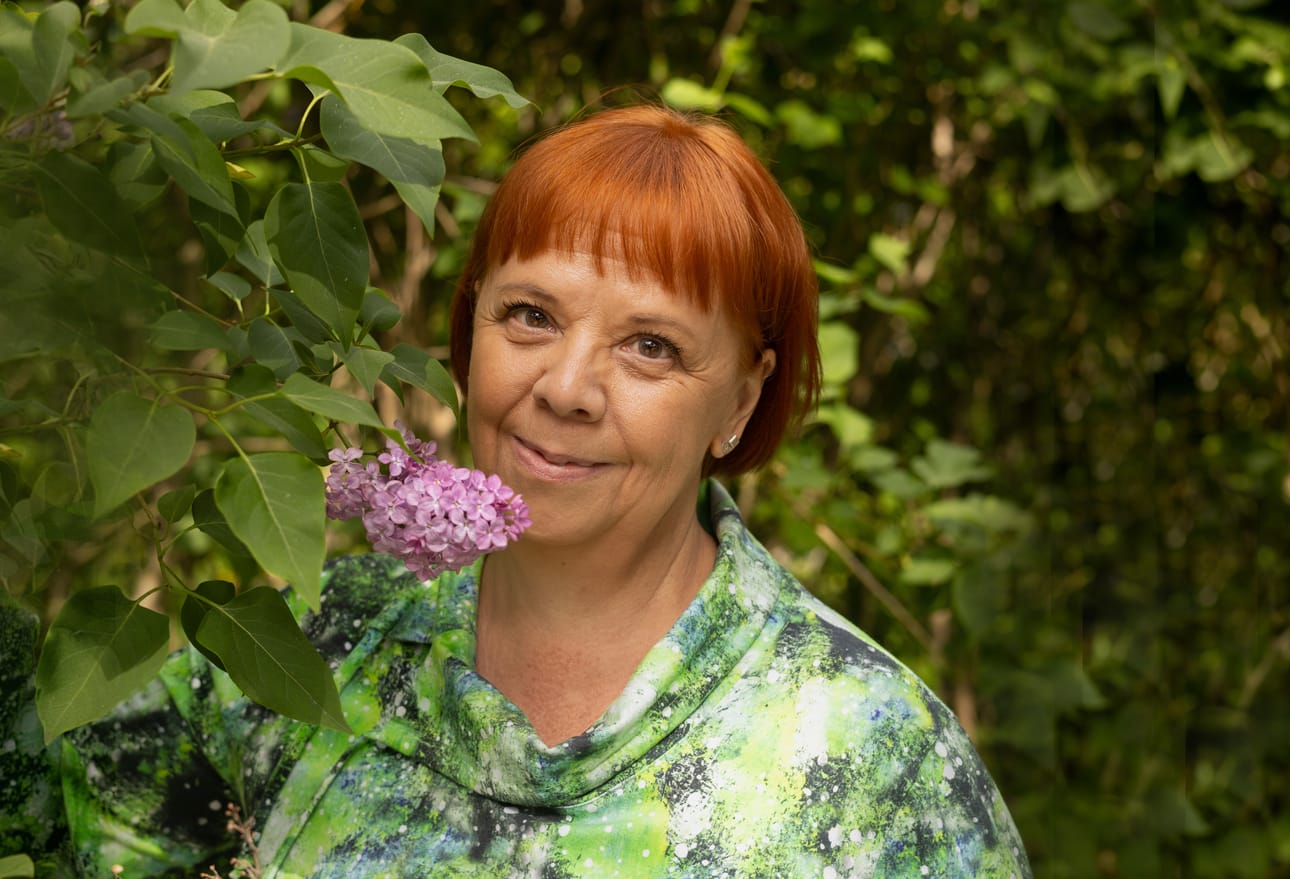 Lähihoitaja Tarja Salosen mielestä on hienoa, että Mesimarjalla saa itse vaikuttaa omiin työaikoihin.