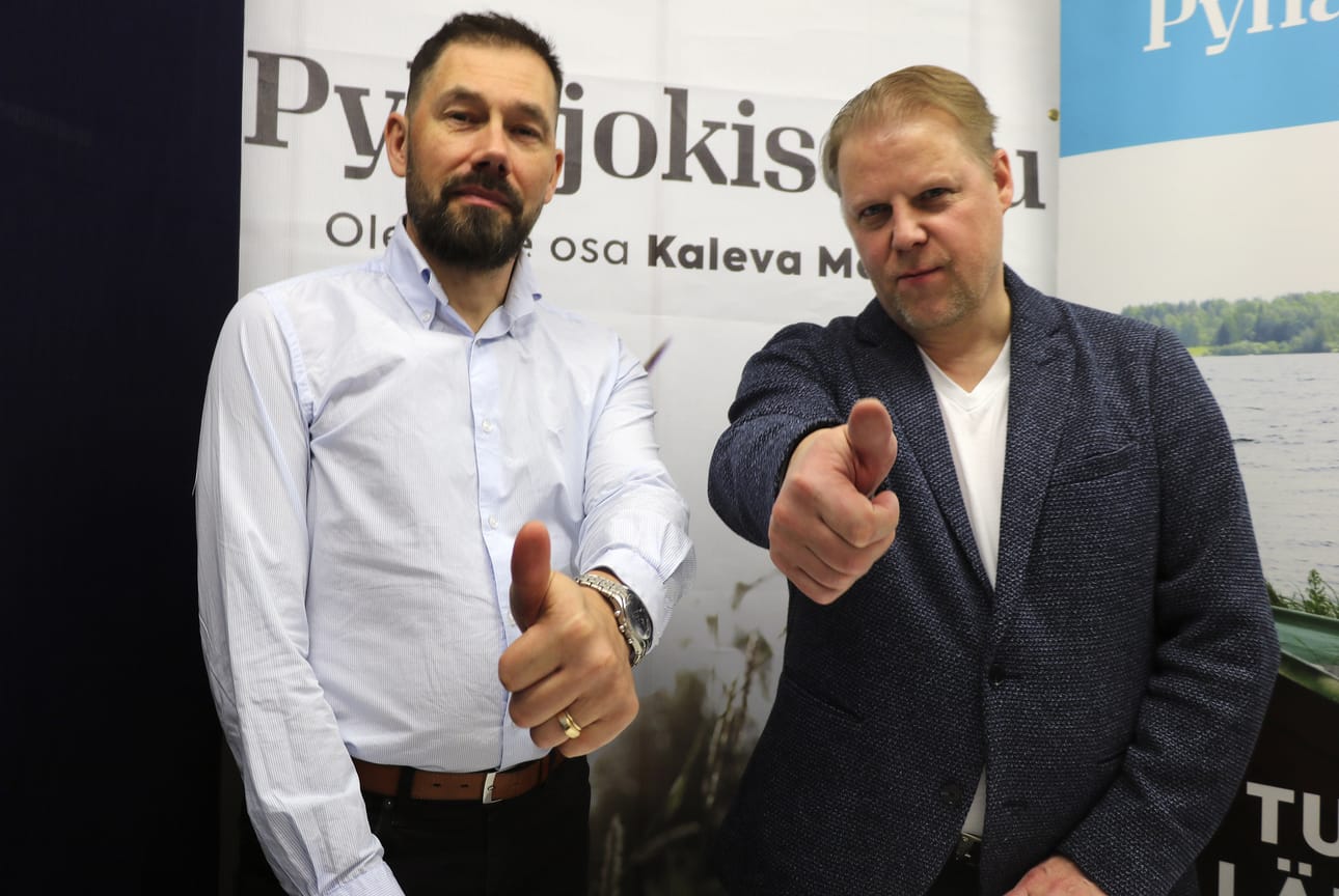 Marko Niskanen ja Antti Kämäräinen kertovat, miten Leden Groupin laajentuminen Oulaisiin vaikuttaa paikallisesti.