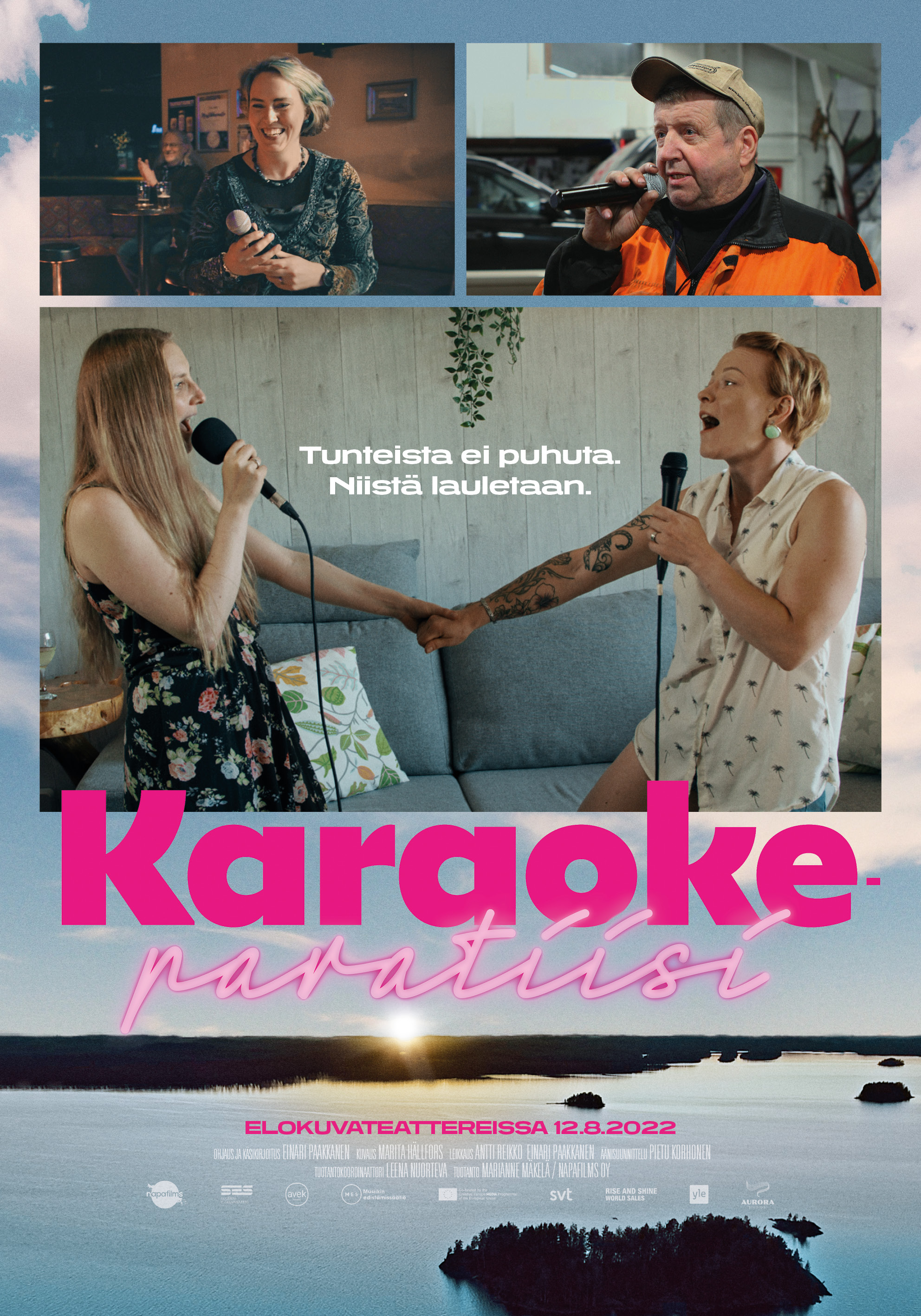 Karaokeparatiisin ensi-ilta perjantaina – elokuvaa kuvattiin muun muassa Piippolassa