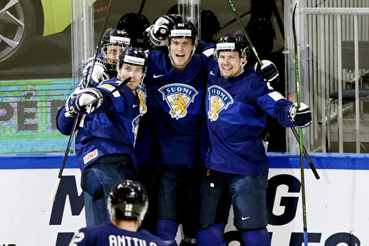 Leijonat voitti MM-kisojen avausottelussaan Norjan maalein 5–0. LEHTIKUVA / Emmi Korhonen