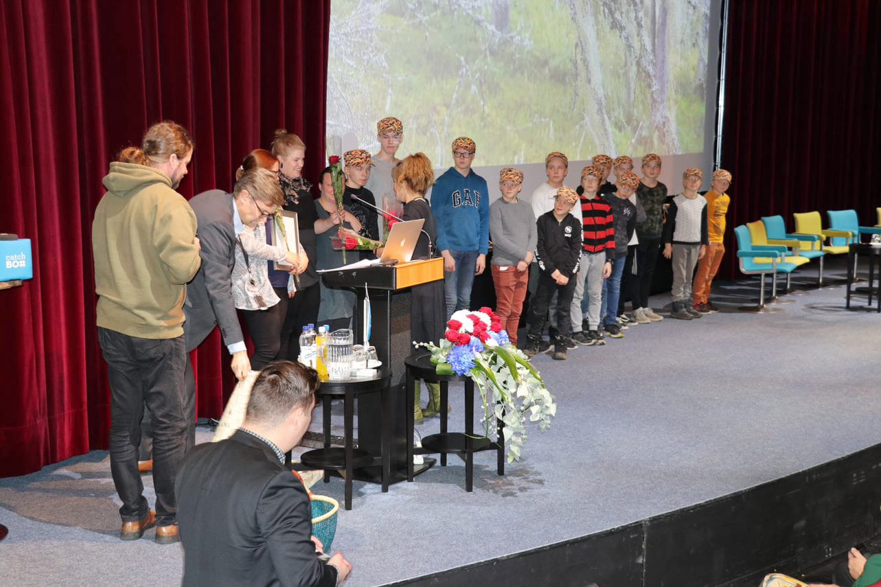 Palkinto jaettiin Pohjois-Pohjanmaan maakuntapäivillä.