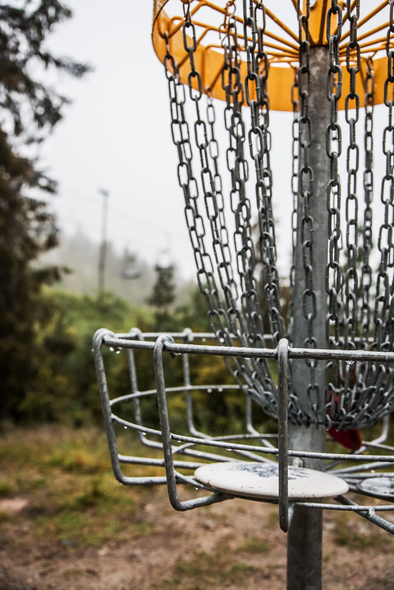 Frisbeegolf onnistuu säällä kuin säällä.