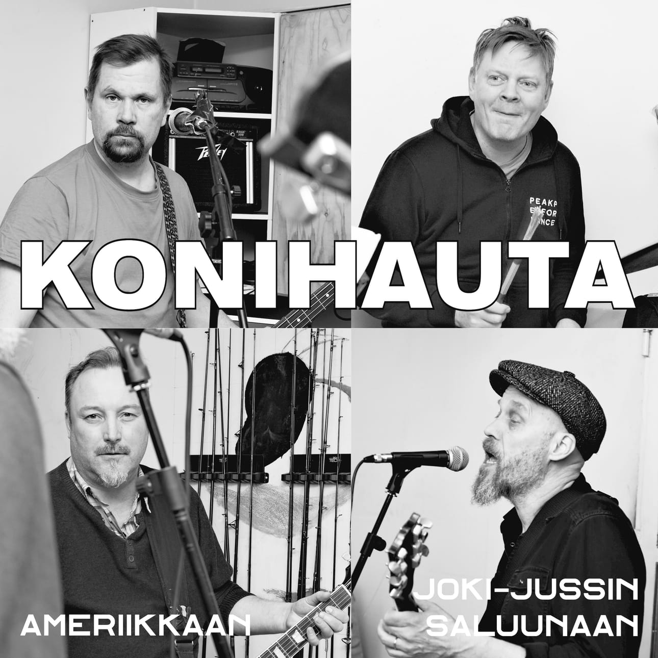 Konihauta julkaisee pitkän hiljaiselon jälkeen singlen: Amerikkaan - Joki-Jussin saluunaan.