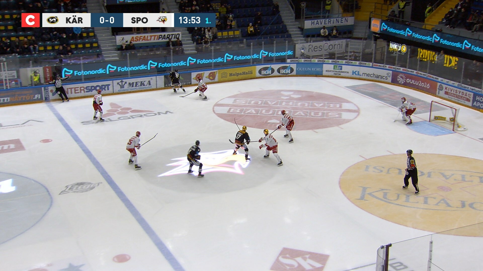 Maalikooste: Kärpät rynnisti kolmen maalin voittoon