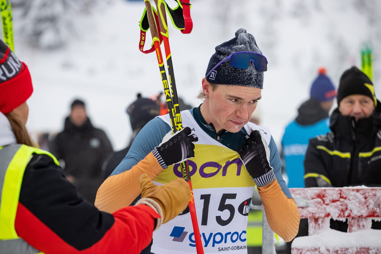 Kuusamon Erä-Veikkojen Kalle Parantainen on ilmoittautunut Suomen Cupin kisoihin Tampereelle. Kuvassa Parantainen marraskuussa Suomen Cupin kisoissa Rukalla.