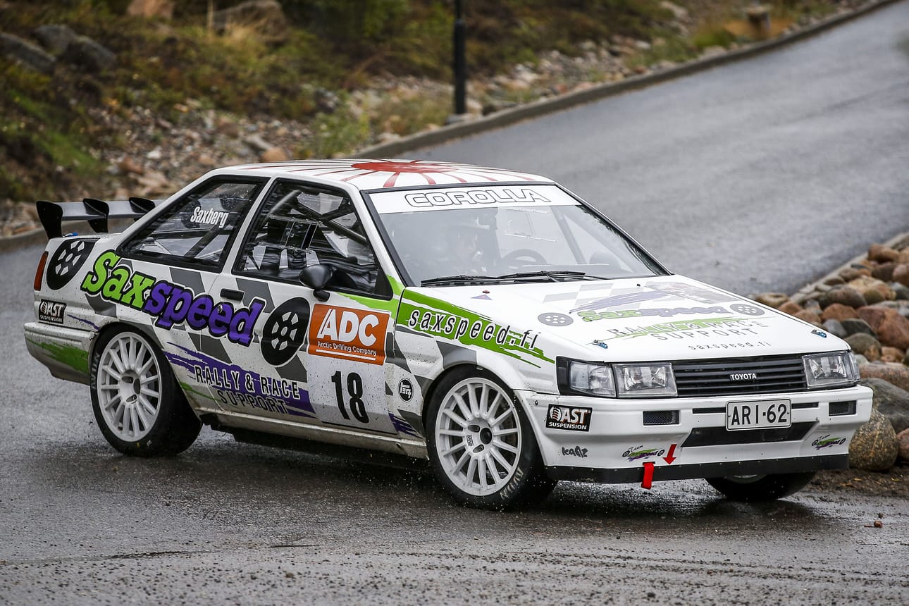 Ari Saxberg voitti kaksivetoisten yleiskilpailun.