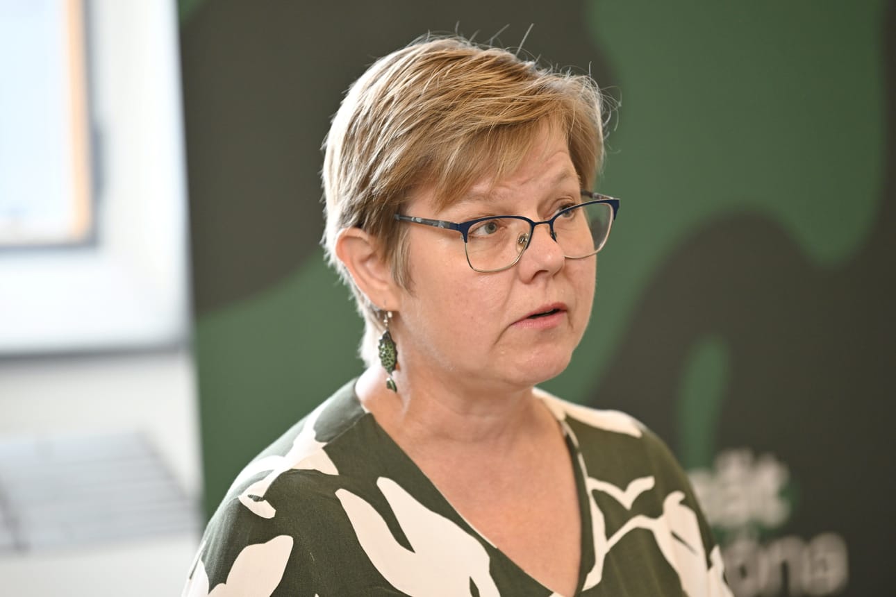 Entinen ympäristö- ja ilmastoministeri Krista Mikkonen (vihr.).