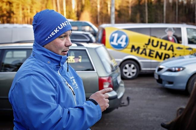 Juha Mäenpää nousi tänä keväänä uutena eduskuntaan 6915 äänellä. ARKISTOKUVA: TOMI KOSONEN.