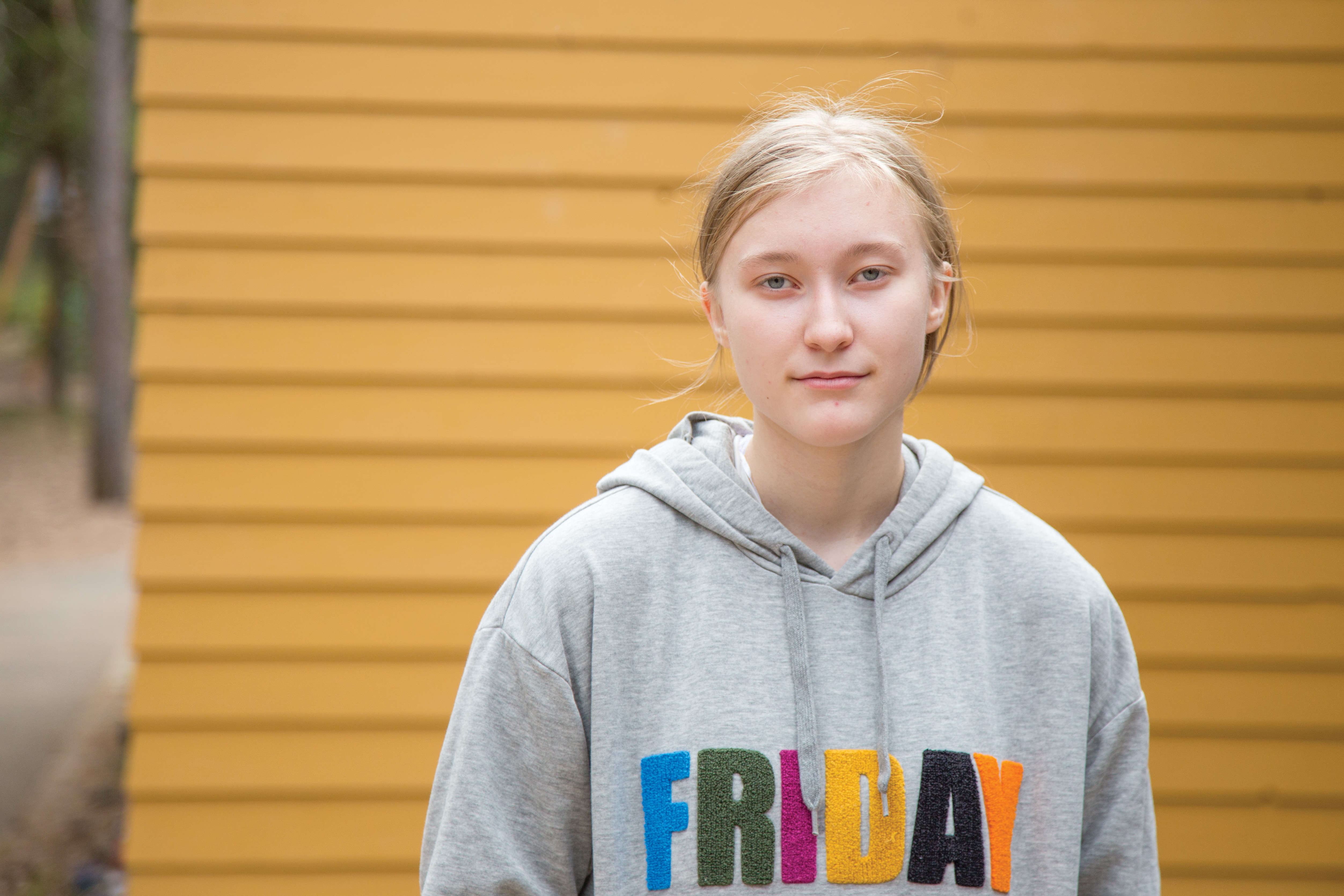 Oululaisen Lumi Hepo-ojan mieleen on leiriltä jäänyt etenkin keskustelut kiusaamisesta luontoon ja maailman näkemyksiin.