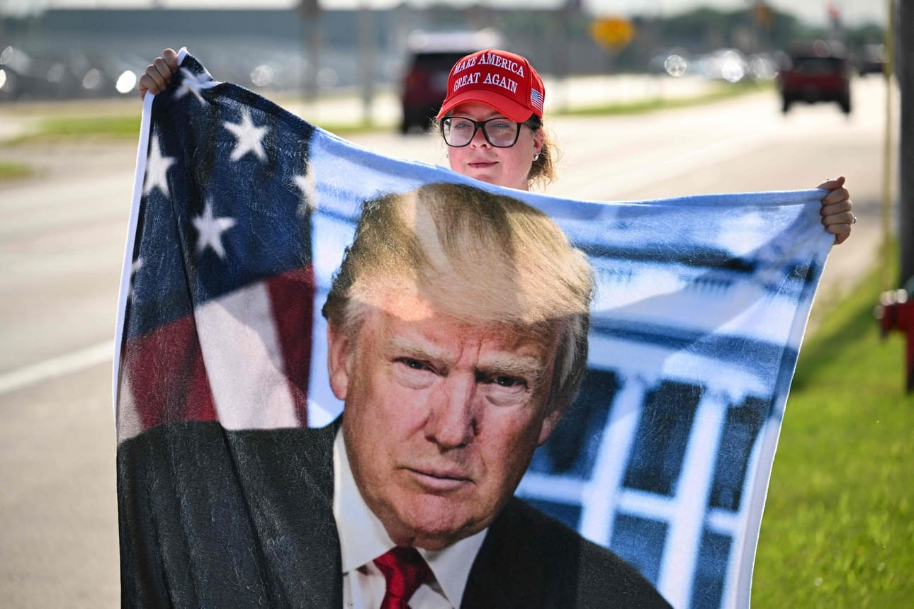 Puoluekokouksessa Donald Trump on määrä nimetä virallisesti republikaanien presidenttiehdokkaaksi. LEHTIKUVA/AFP