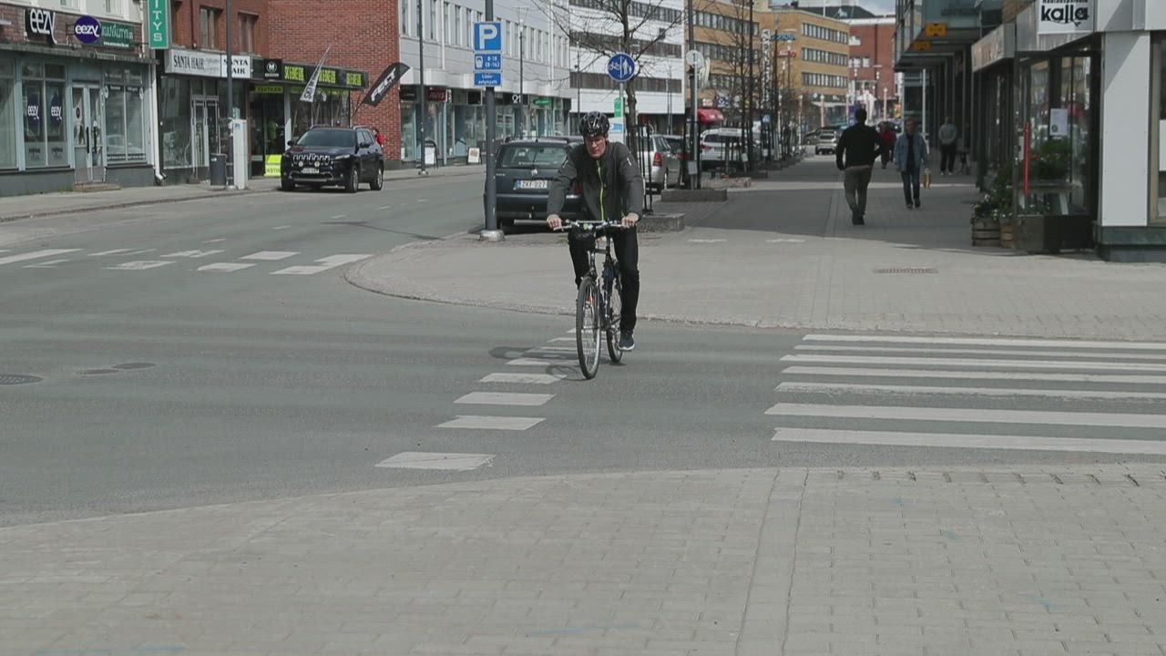 Pyöräilijän vaaralliset paikat Rovaniemellä.