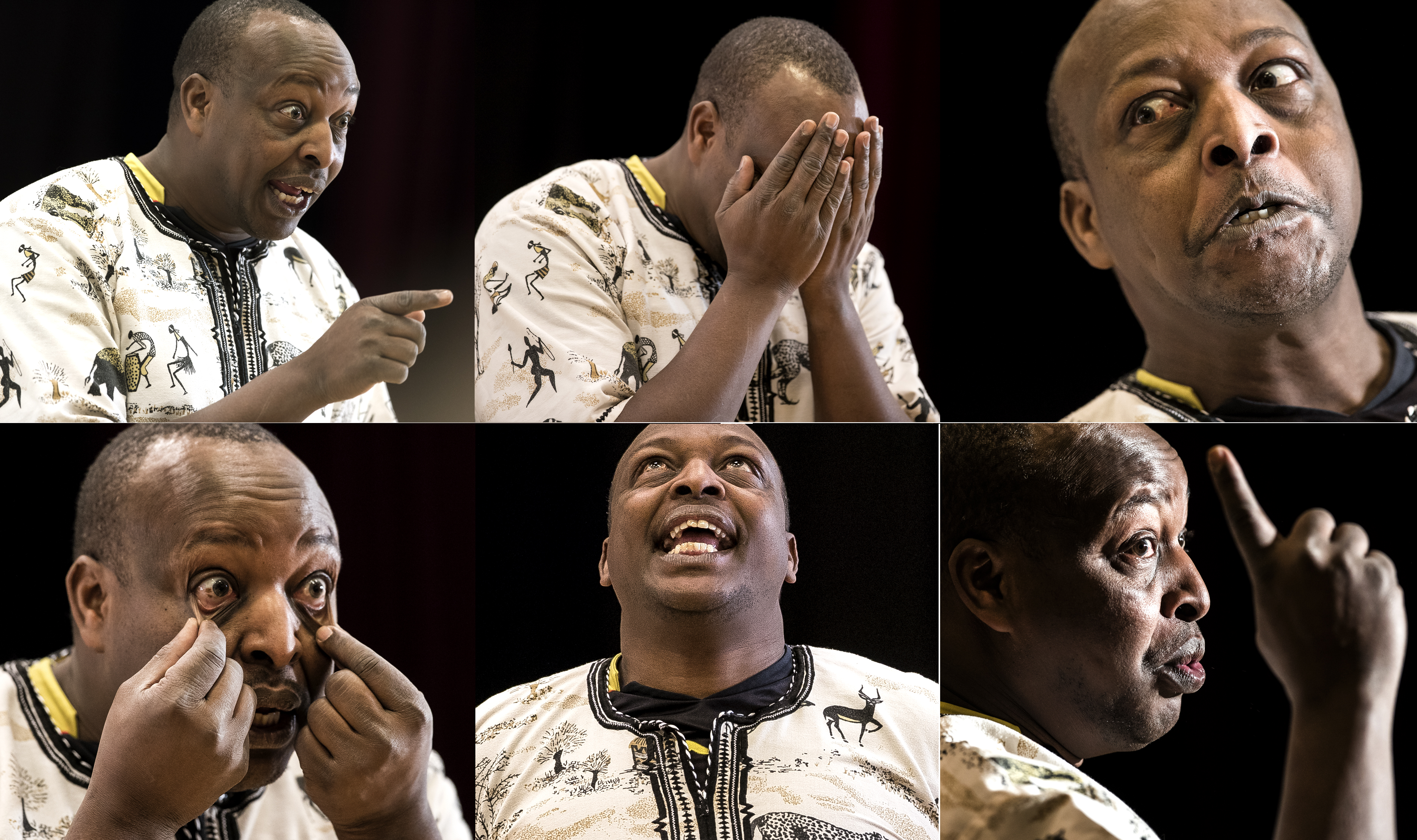 Wilson Kirwa ei pelkästään luennoi vaan hän elää esityksensä mukana.