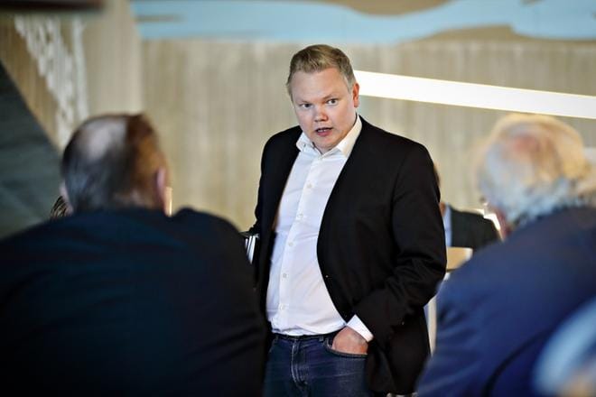 Kauhavalainen Antti Kurvinen haluaa jatkopestin keskustan varapuheenjohtajana. Hän sanoo, ettei yhdessä kahden vuoden mittaisessa kaudessa saa aikaan oikein vielä mitään. KUVA: TOMI KOSONEN