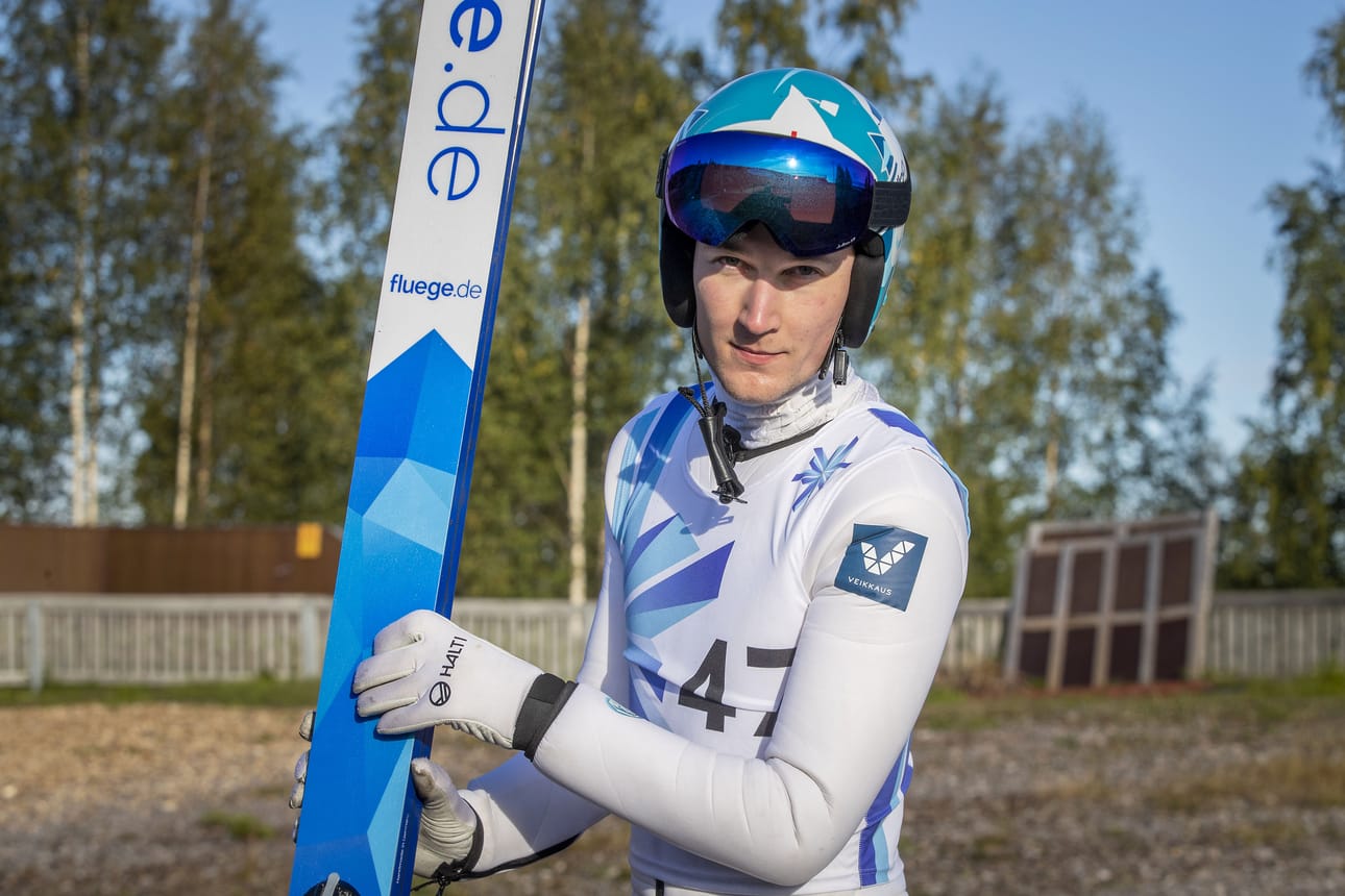 Andreas Alamommo ylsi kotimäessään kaksi kertaa toiseksi.