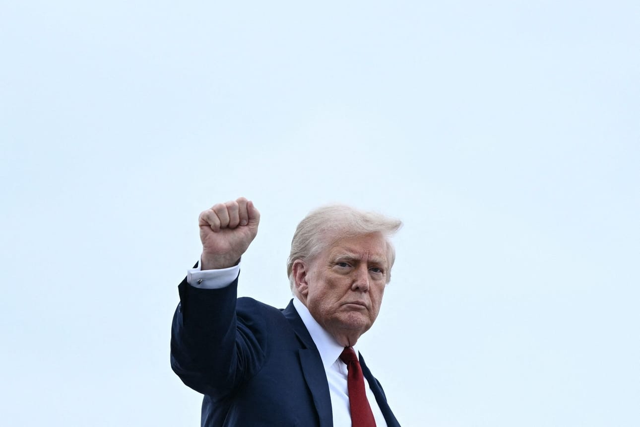 Presidentti Donald Trumpin uudet tullit koskevat kymmeniä Yhdysvaltojen kauppakumppaneita. LEHTIKUVA/AFP
