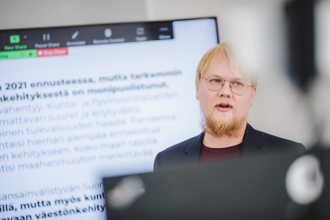 Aluekehitysasiantuntija Rasmus Aro.