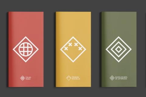 Seinäjoen museoiden uusiin logoihin on haettu yksityiskohtia museorakennuksista. Tunnistatko, mistä rakennuksista yksityiskohdat ovat? KUVA: ODDMOB