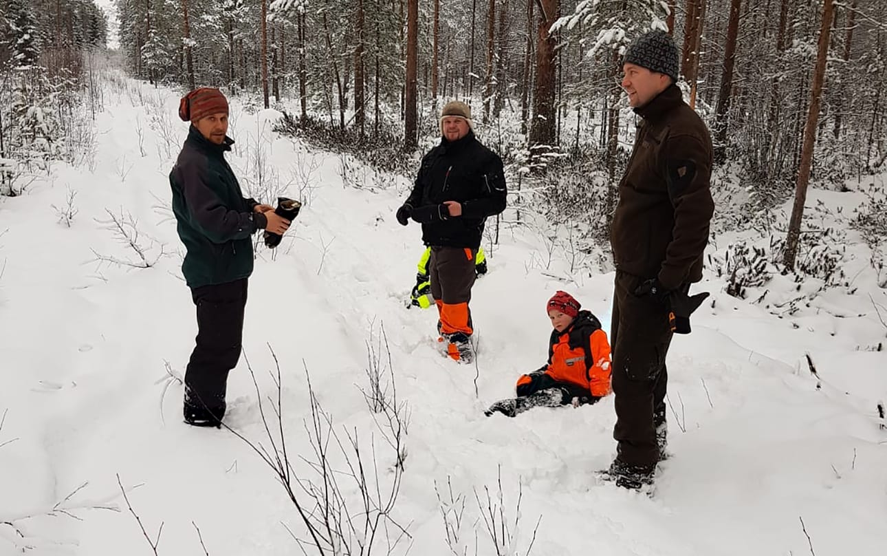 Kyläläiset suunnittelevat latuverkostoa Haapavedelle. Maanomistajia on kuultu asiasta.