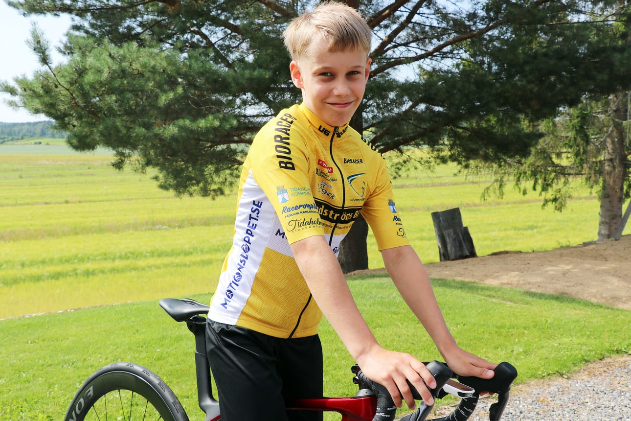 Samu Vuorisen ensimmäinen keltapaita tuli kokonaiskilpailun voiton myötä Ruotsissa ajetusta U6 Cycle Tourista.