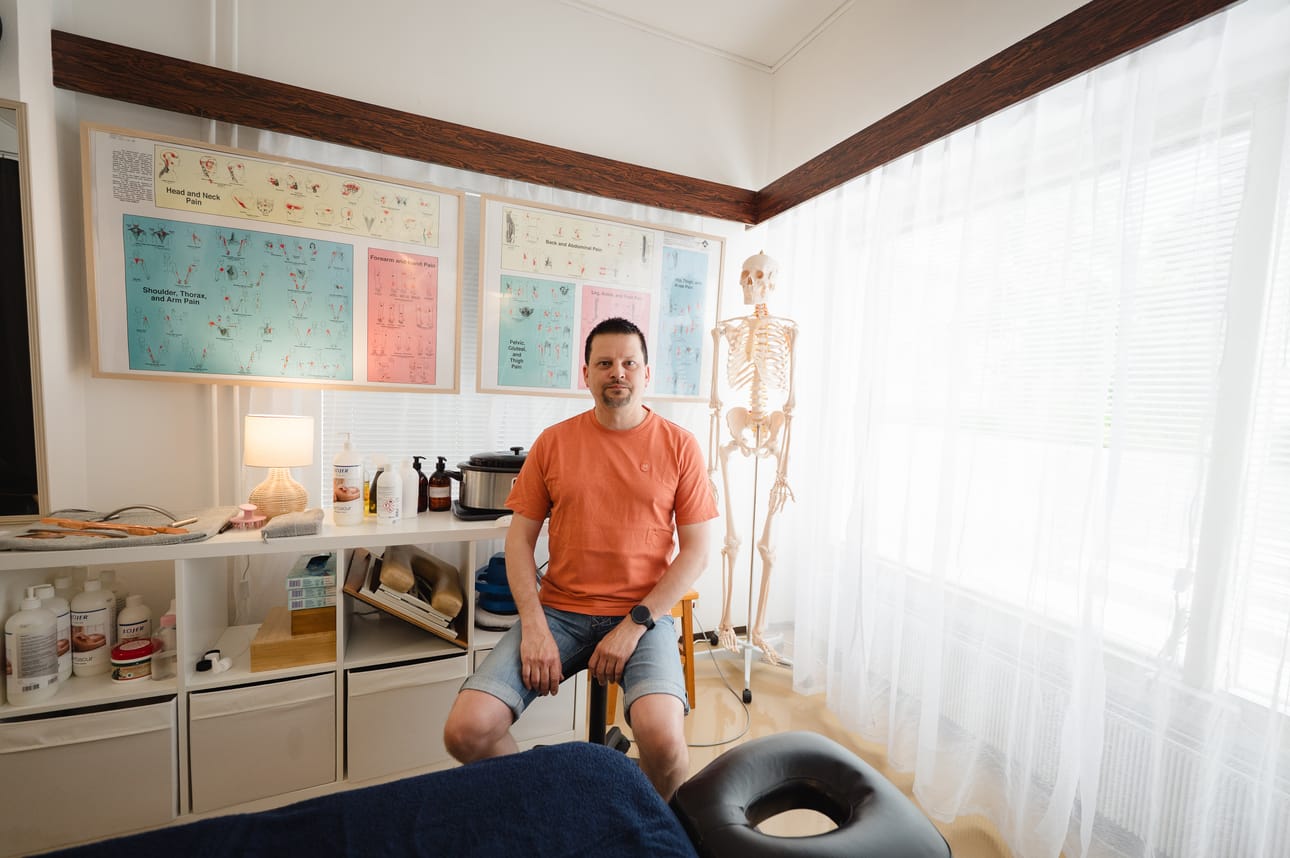 Kimmo Haakana päätti muuttaa uransa suunnan ennen kuin olisi liian myöhäistä.
