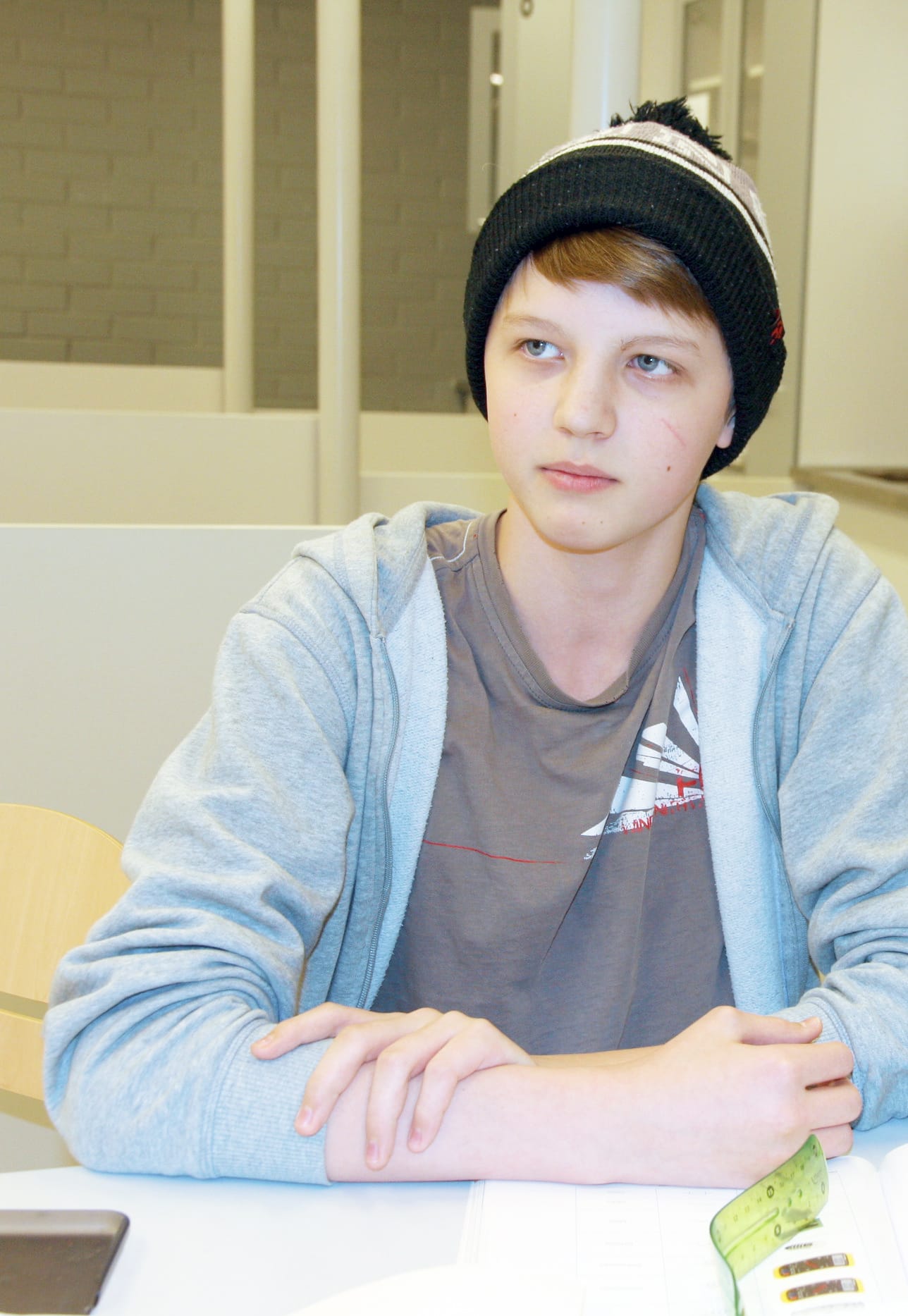 Petri Siiraa kiinnostaa matematiikan lisäksi fysiikka, englanti, maantieto ja biologia.