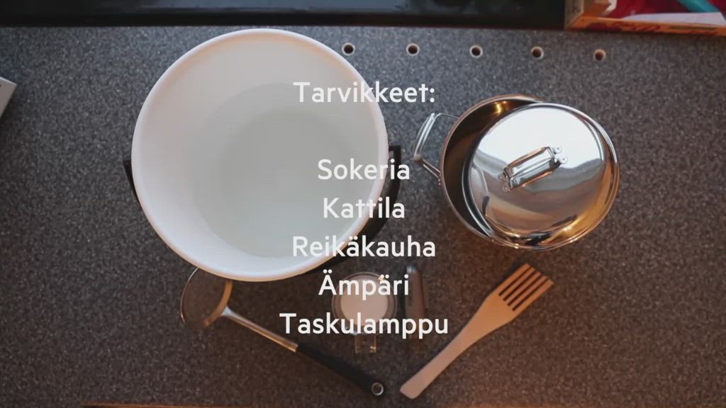 Näin valmistuu sokeritina