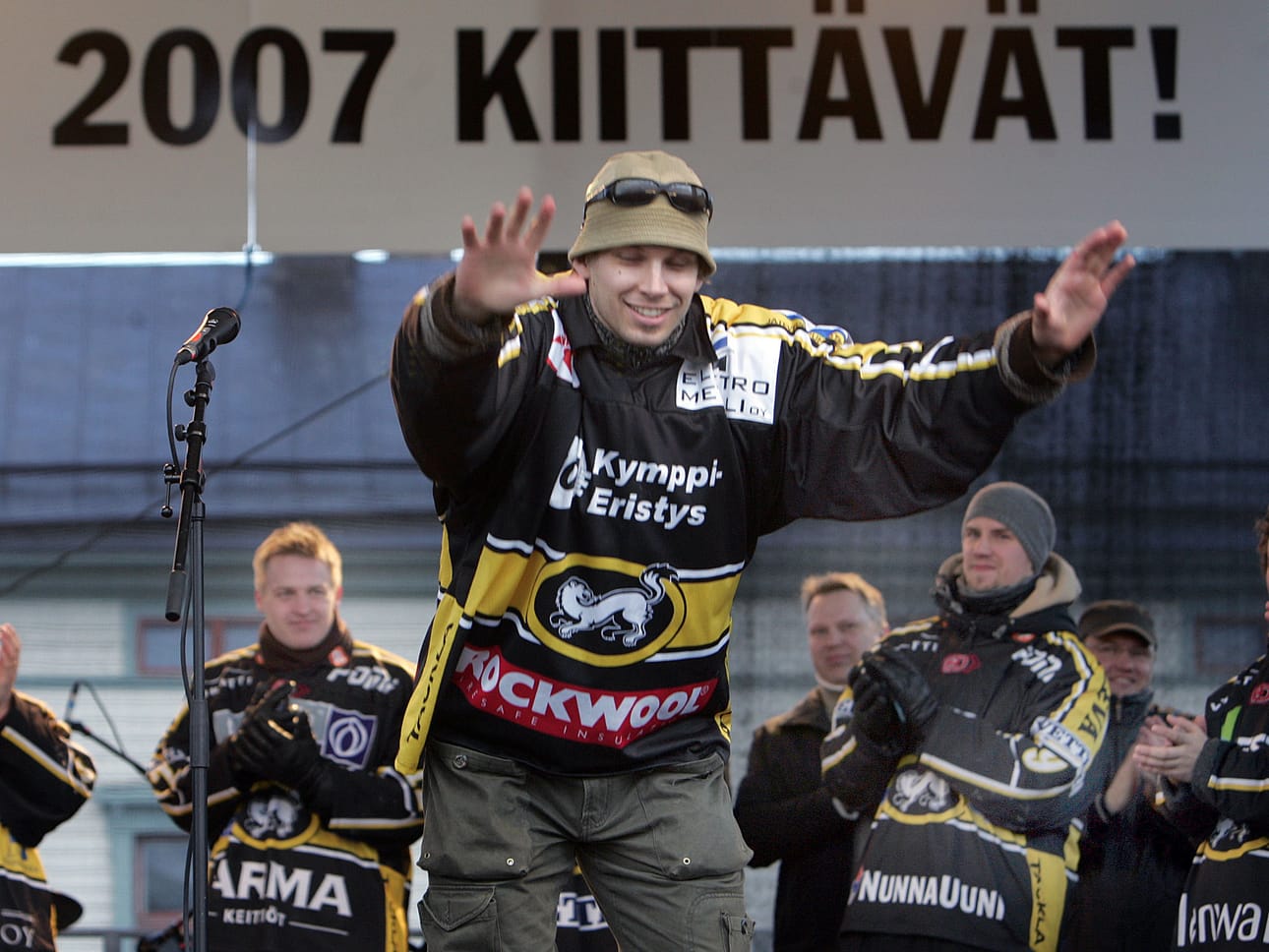 Josef Boumedienne on juhlinut Kärpissä mestaruutta kahdesti, vuonna 2005 ja 2007.