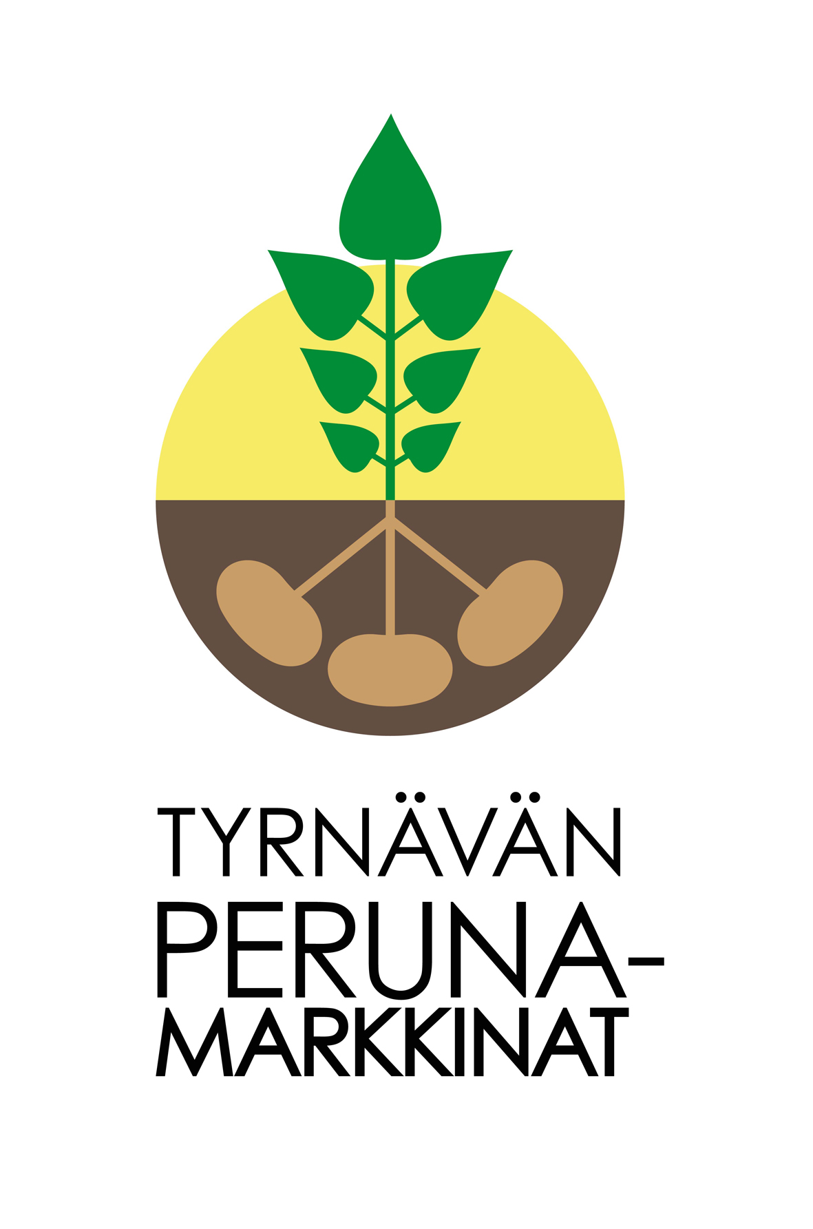 Toinen Laure Kurkelan suunnittelemista logoista on sekin Perunamarkkinoiden käytössä.