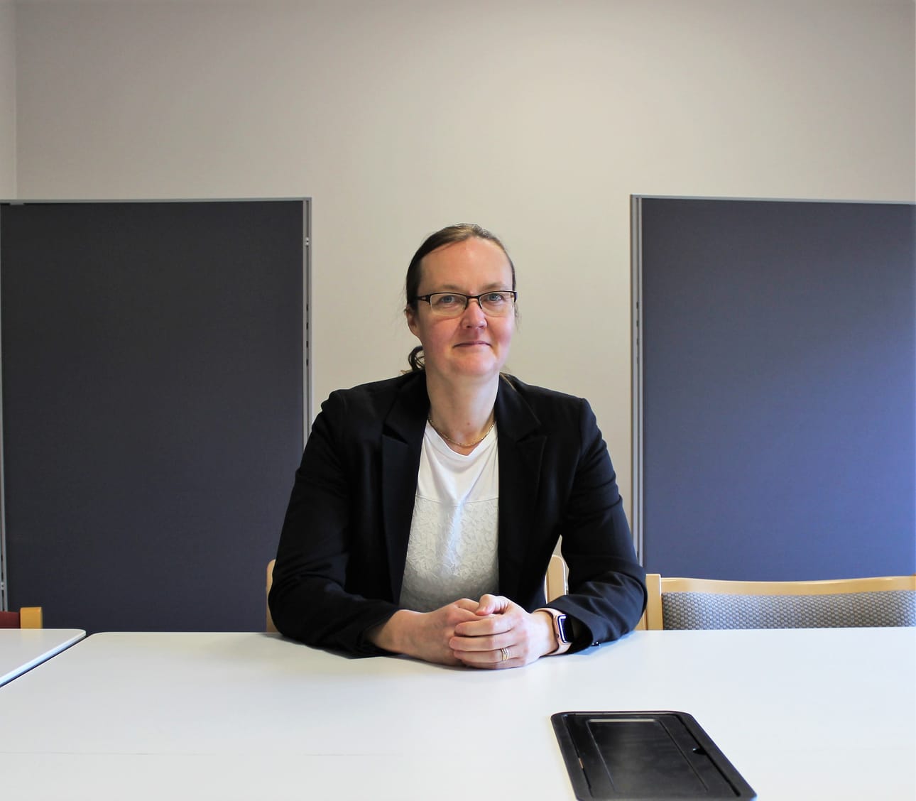 Heli Nevala on ollut Kristiinan elinkeinokeskuksen hallituksen puheenjohtaja jo viisi vuotta.