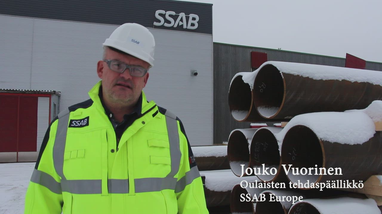 Katso video: Millainen vuosi 2019 oli SSAB:n Oulaisten tehtaalla?