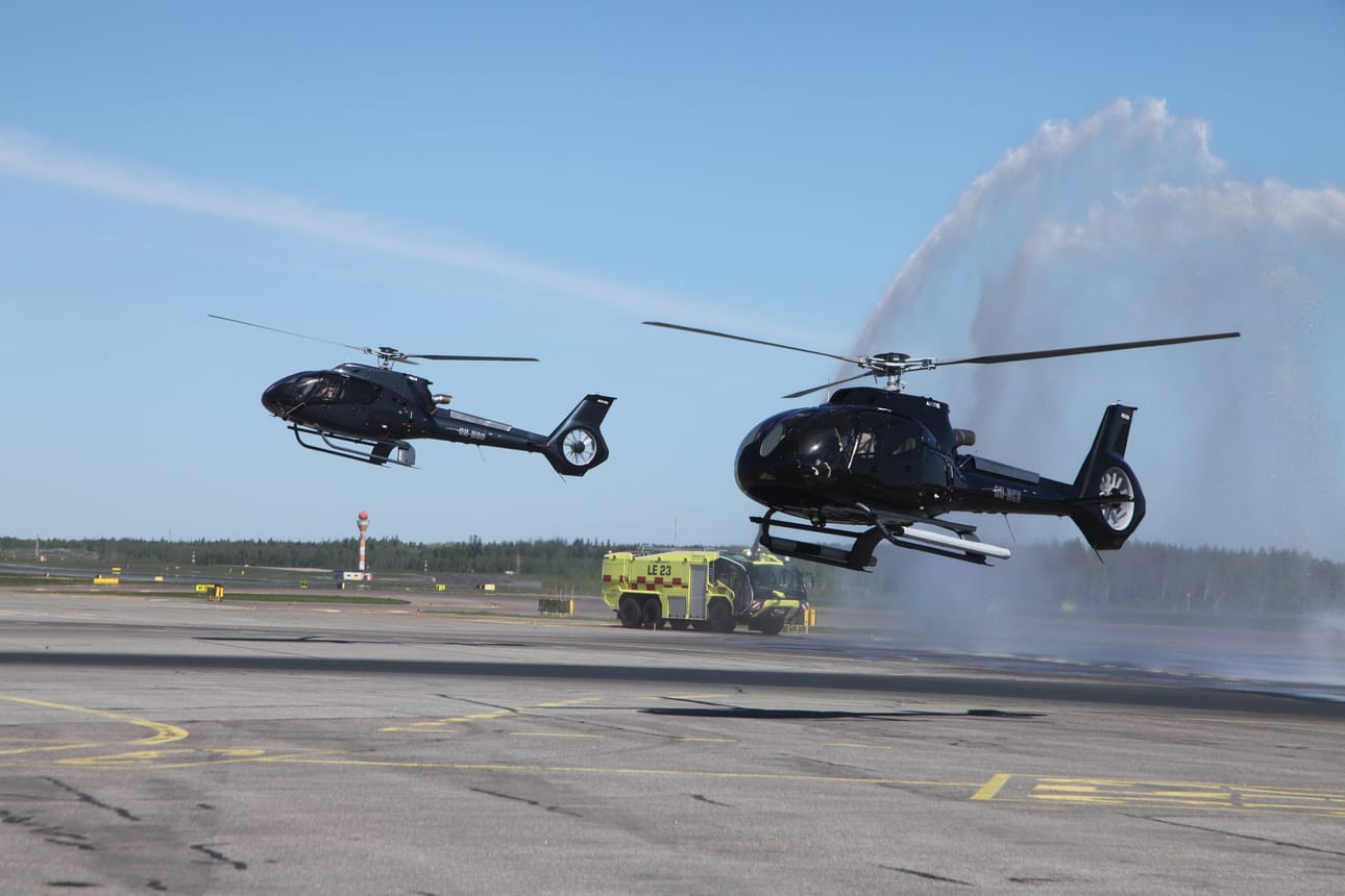 Helsinki Citycopterin uudet Airbusin valmistamat helikopterit lennätettiin keskiviikkona Helsinki-Vantaan lentokentälle. Päivä oli iso pienelle yhtiölle, joka sai alkunsa koronapandemian matkustusrajoitusten keskellä.