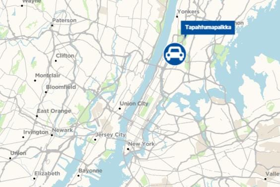 Lapset todettiin kuolleiksi Bronxissa New Yorkissa perjantaina iltapäivällä. KUVA: Markku Uhari / Maps4News