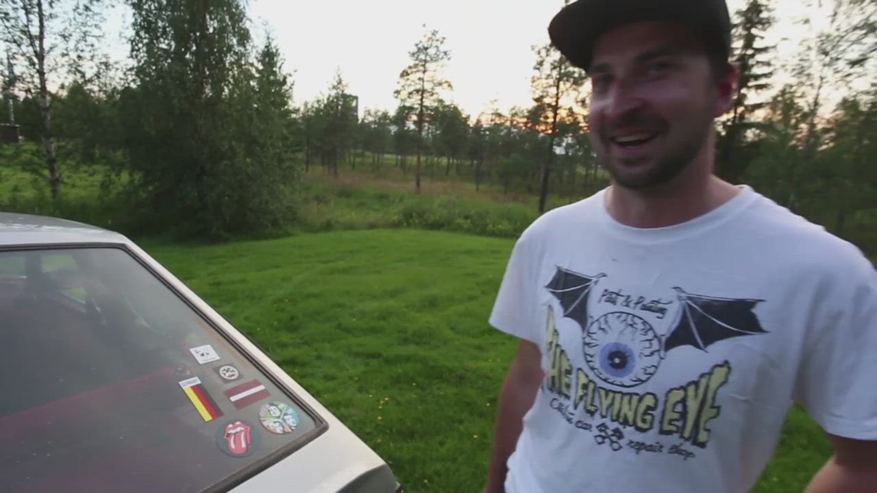 Eurooppaa kiertäneen Datsun Cherryn kyydissä