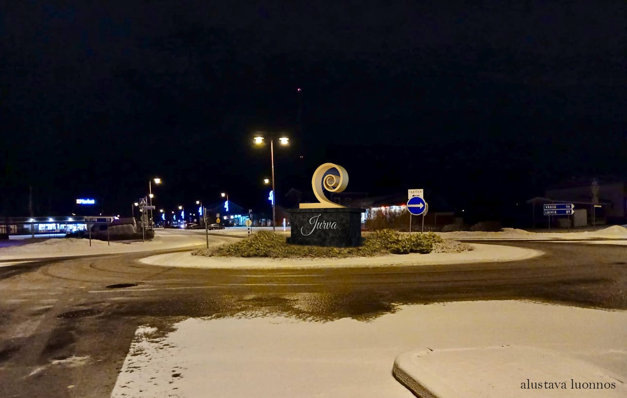 Nykyisellään Lastu näyttäisi liikenneympyrässä suurin piirtein tältä. Havainnekuva on alustava luonnos, teoksen mittakaava ja materiaalit tarkentuvat vielä.