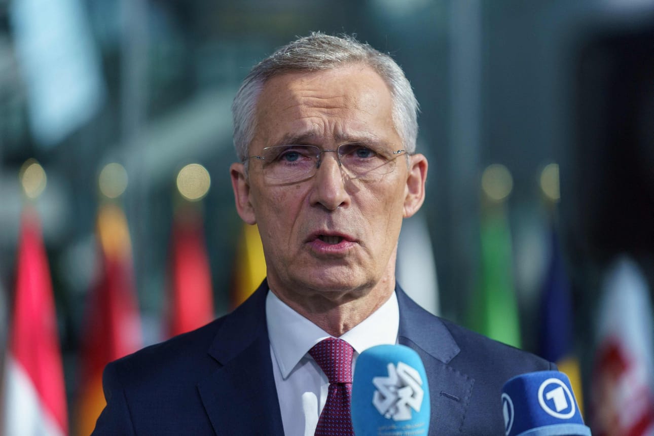 Naton pääsihteeri Jens Stoltenberg varoitti Kiinaa seurauksista, jos se jatkaa Venäjän tukemista. LEHTIKUVA/AFP