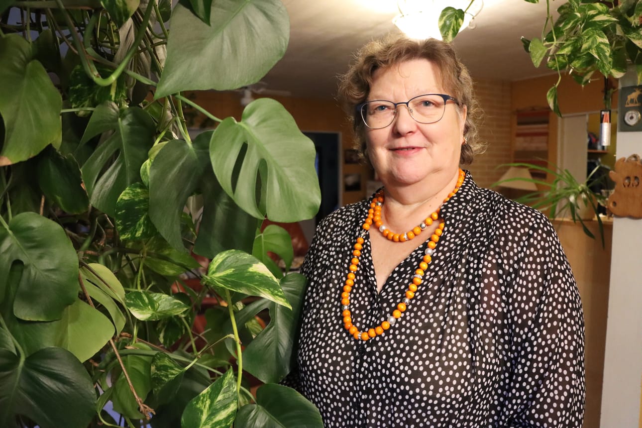 Taimen isoon peikonlehteensä Eija Kurhela kertoo saaneensa jo 1980-luvulla.