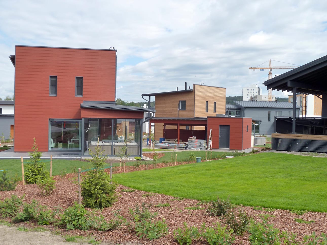 Pienet omakotitalot taitavat tehdä uutta tulemista. Jyväskylän asuntomessuilla esiteltävä Noppakoti on esimerkki pienistä, pienelle asuntokunnalle suunnitelluista omakotitaloista.