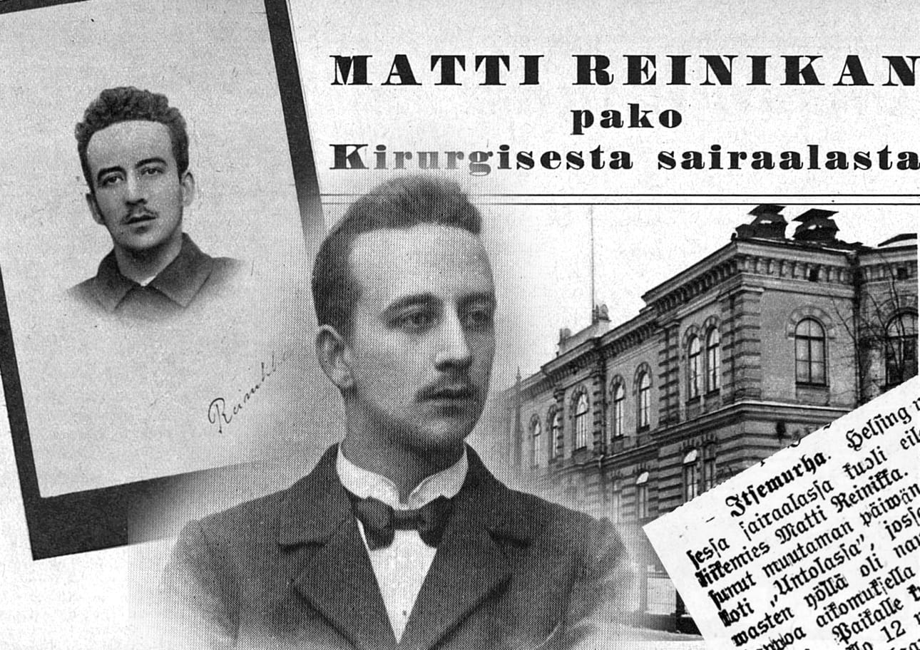 Kurikkalaisesta Matti Reinikasta tehtiin sankari hänen kuolemansa jälkeen. Värikkäistä vaiheista kerrottiin lehtien palstoilla monisanaisesti.